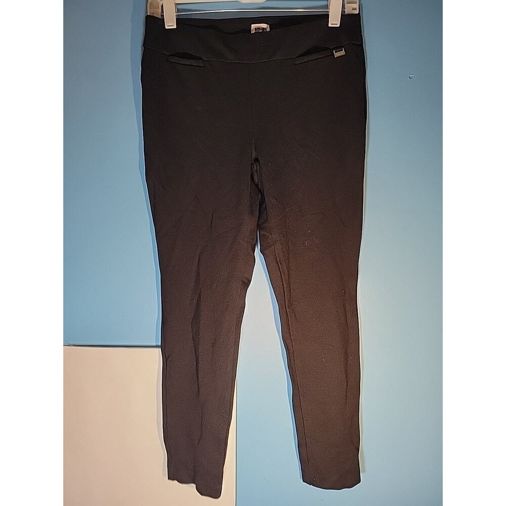 Anne Klein Womens Black Stretchy Business Casual Dress Pants Size 6